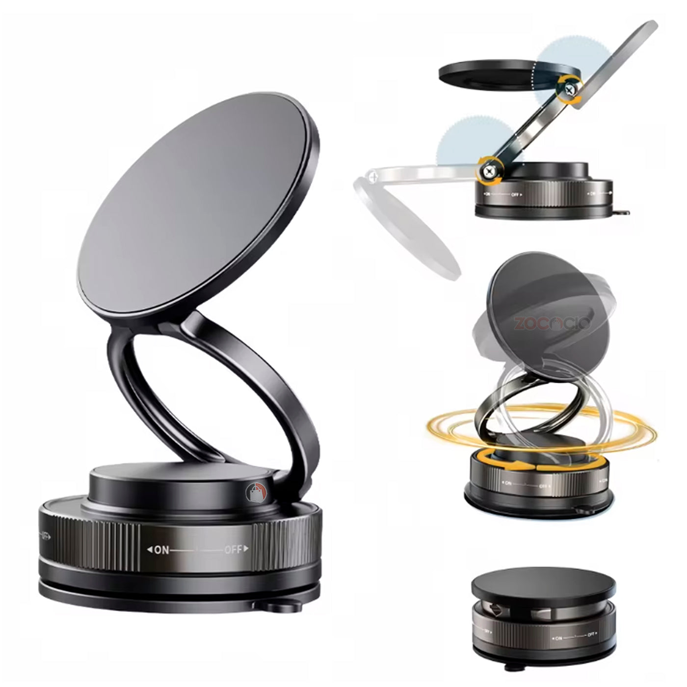 ®MagnetoStand-Soporte Magnetico para telefono